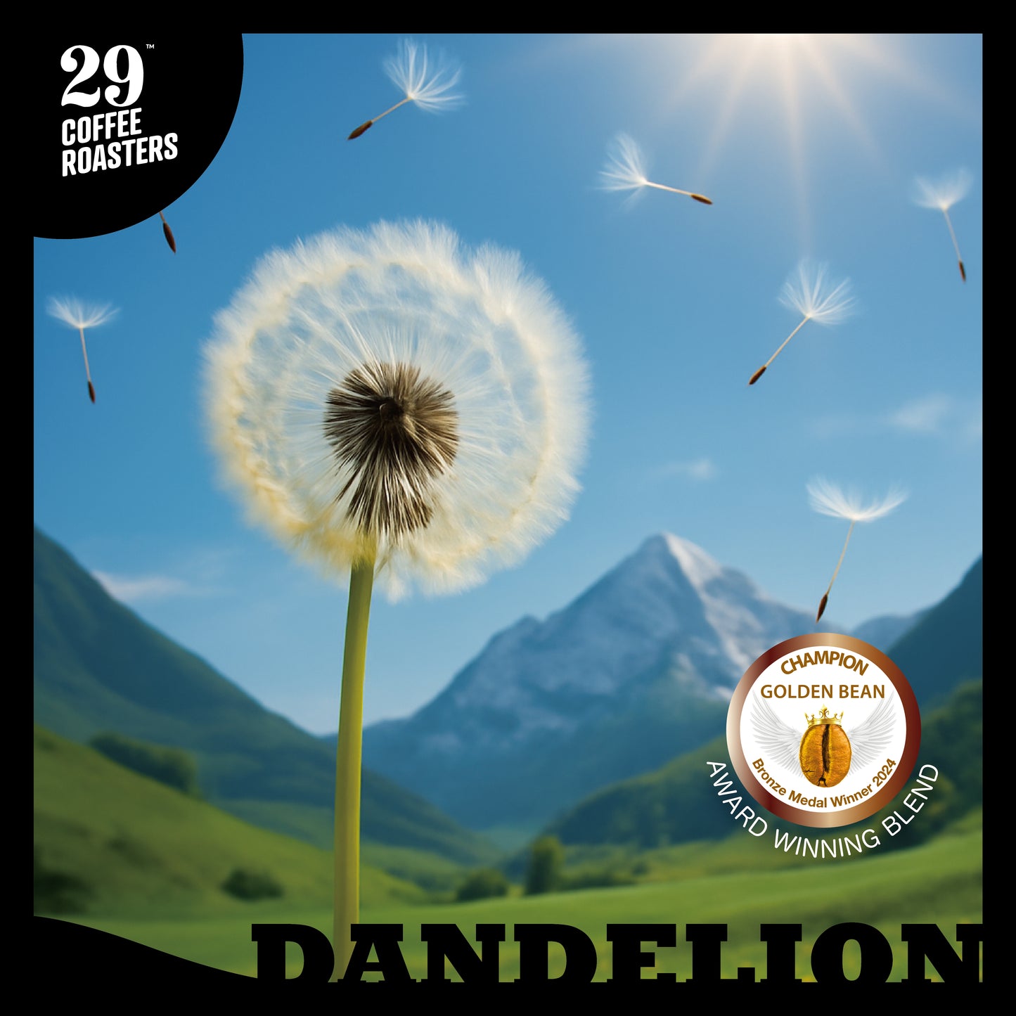 中淺焙 蒲公英 DANDELION 精品配方豆